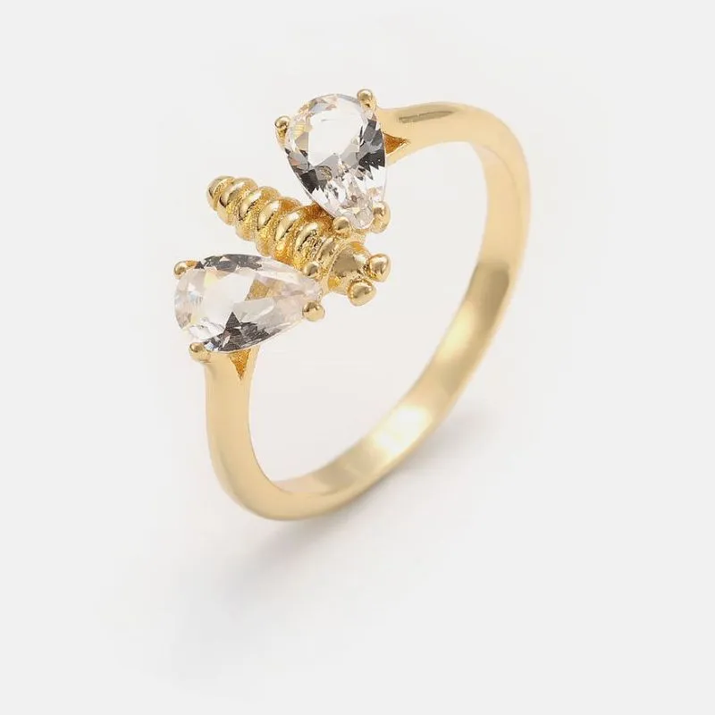 Fashion Cute Bee Animal Inel