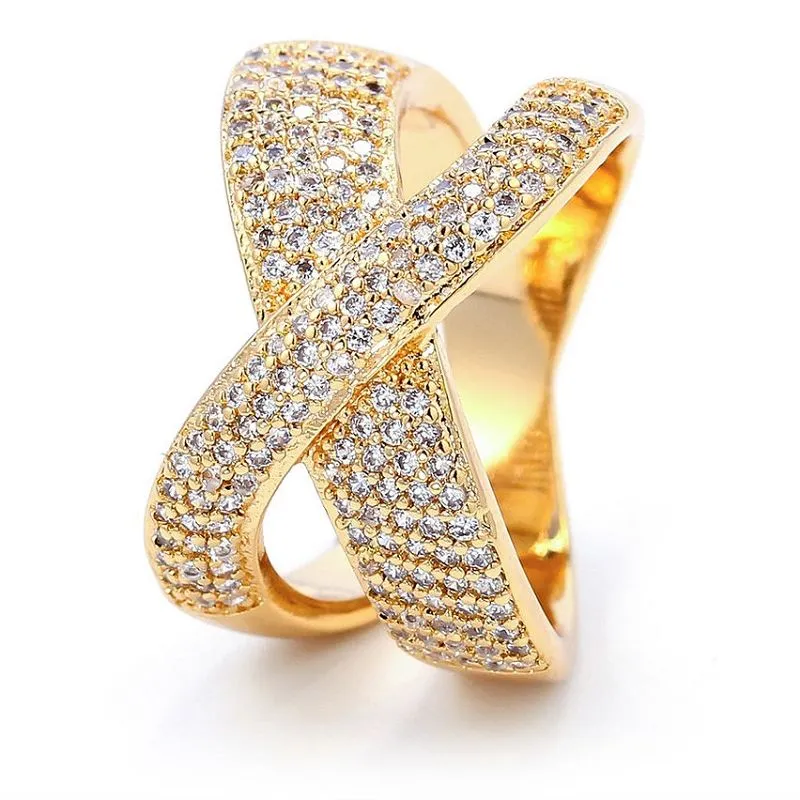 Fashion Pave Ring Antique