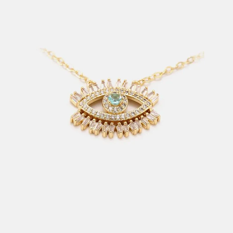 Pandantiv de sticlă cu ochi rău