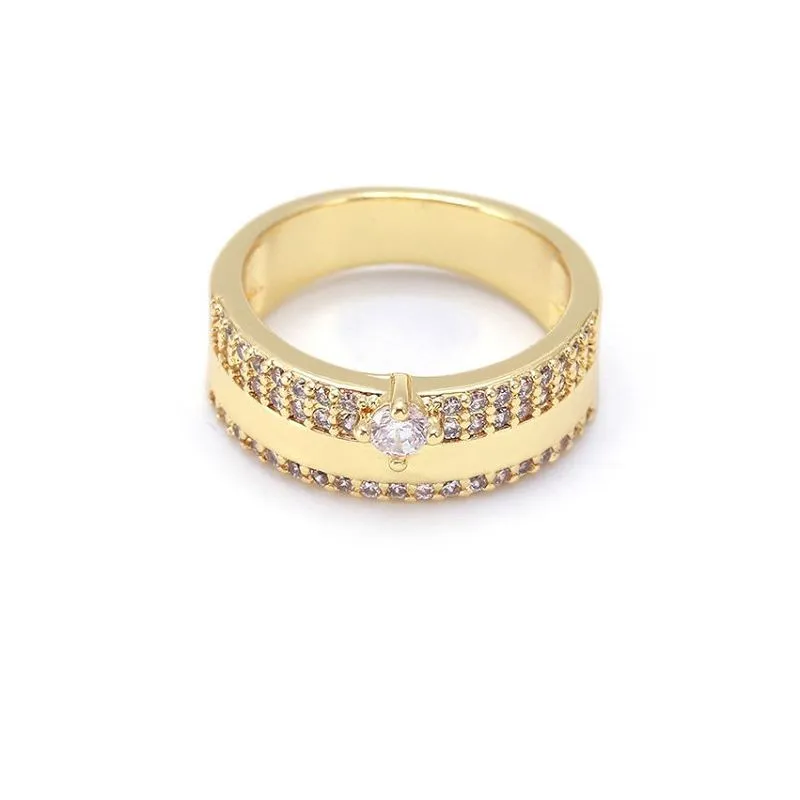 Inel de nuntă antic placat cu aur