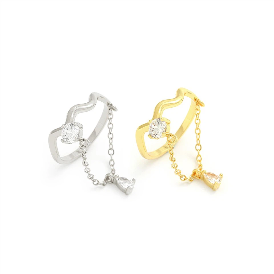 New Fashion Cz Ring Femei