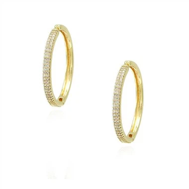 Cercel clasic cu cerc pentru doamne