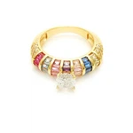 Mix Zircon Femei Inel Design