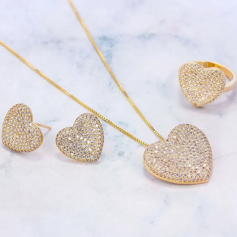 Set de bijuterii pentru femei Love Heart